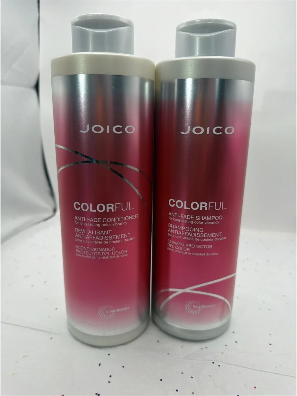 Joico Colorful Anti-Fade Shampoo Conditioner Set Sulfate-Free 33.8 fl oz New Duo